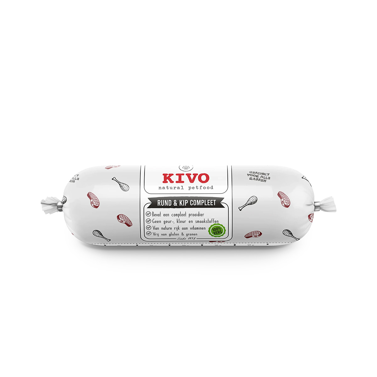 Kivo Vers Vlees Rund & Kip