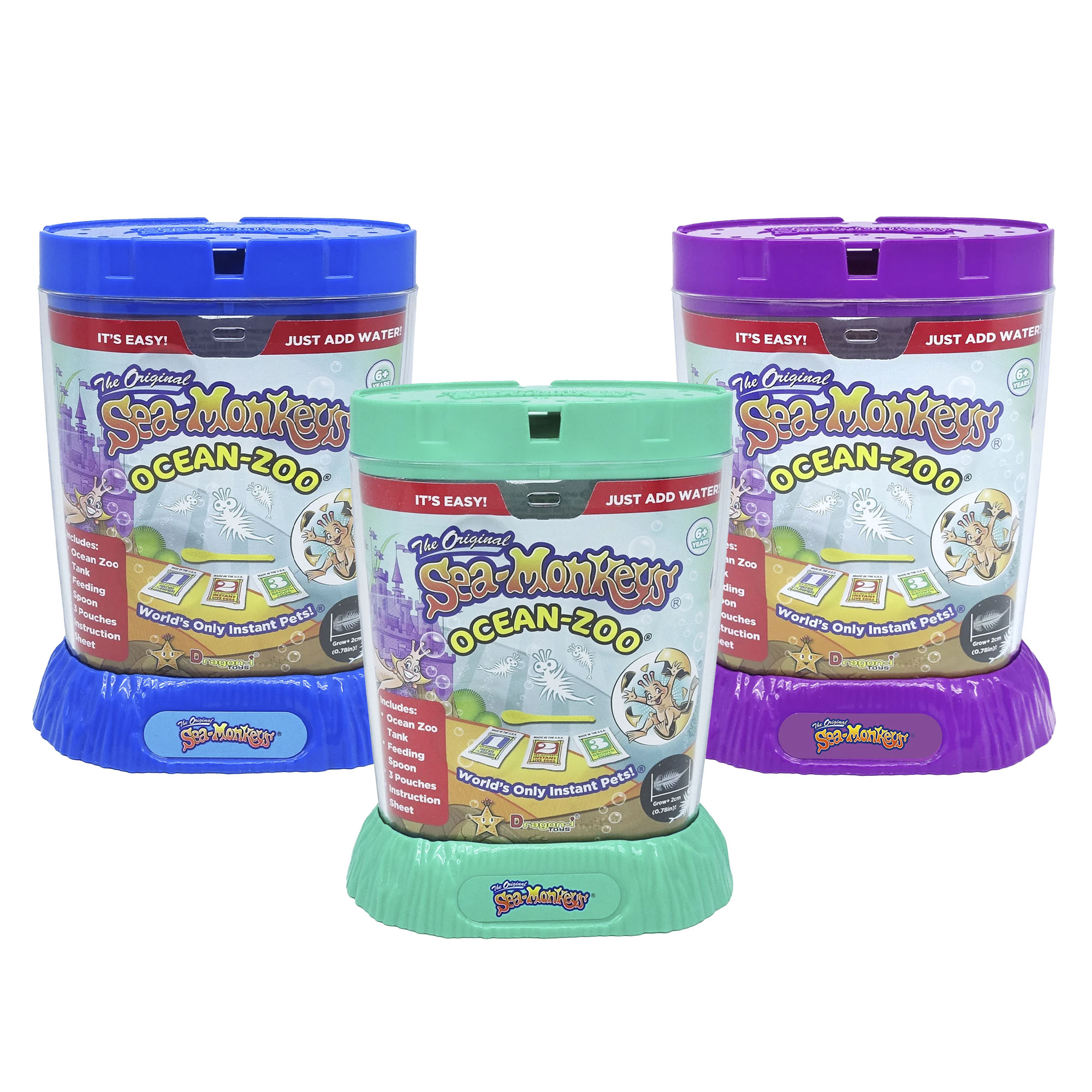 Sea-Monkeys Neon Ocean Zoo (assorted)
