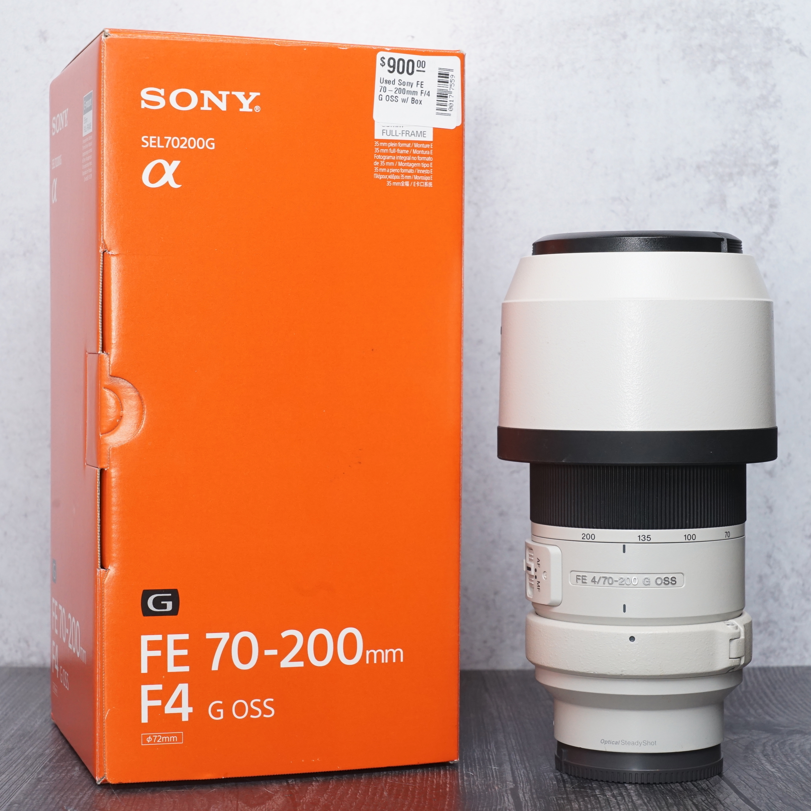 Used Sony FE 70-200mm F/4 G OSS w/ Box From Focal Point 