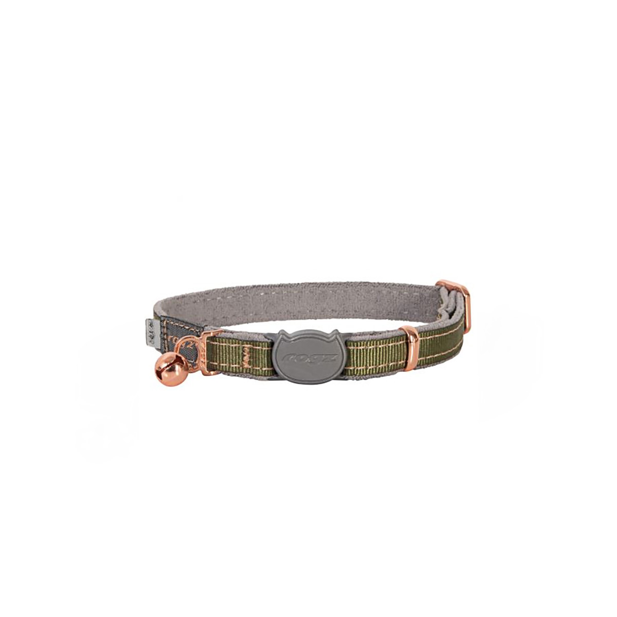 Rogz For Catz Kattenhalsband Urban Green S