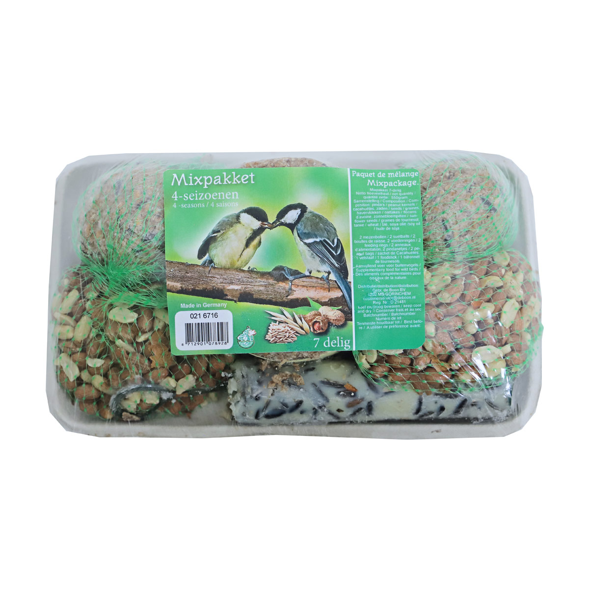 Gebr. De Boon Vogelvoer Mixpakket 7-delig