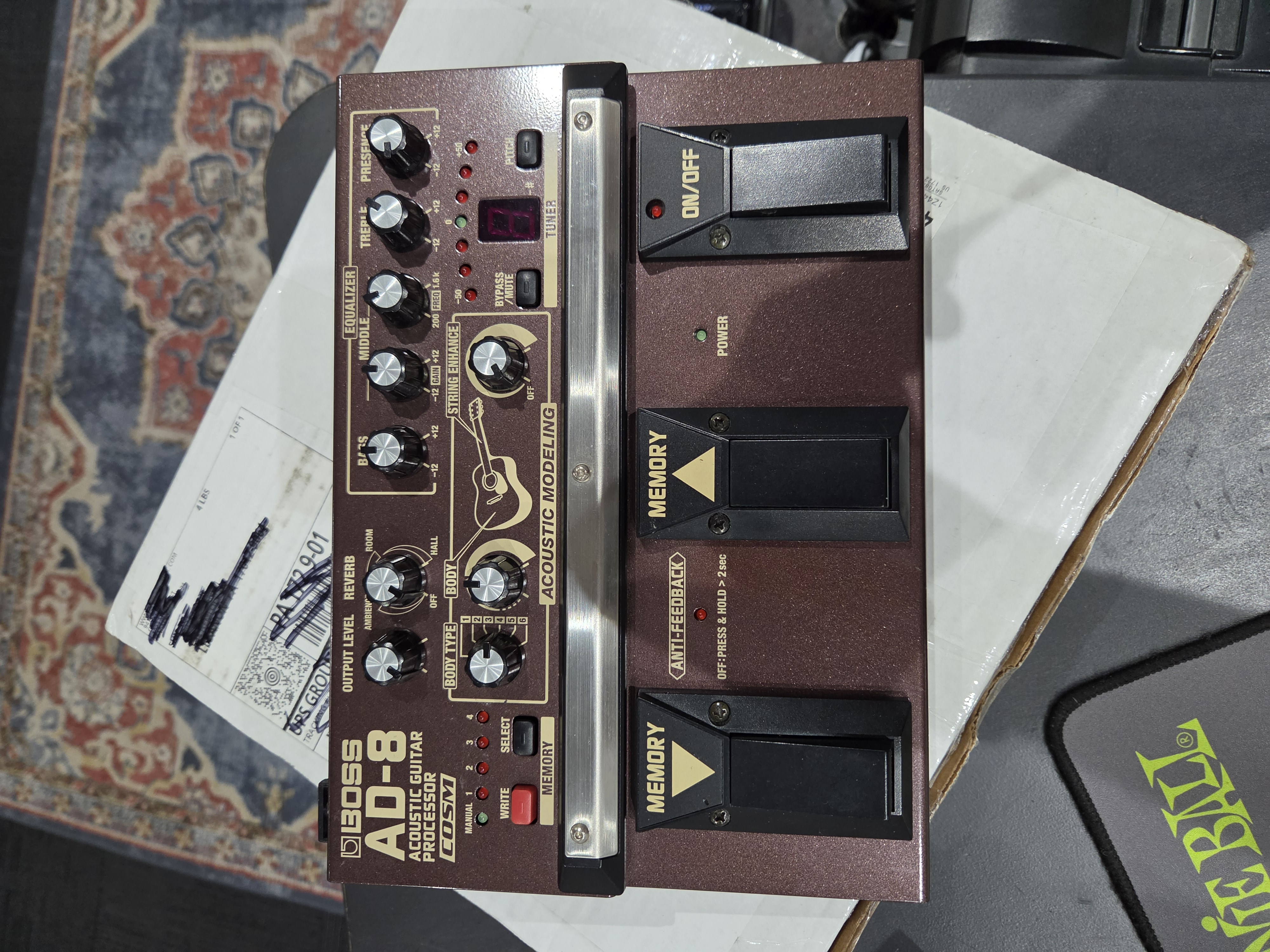 Used Boss AD-8 Acoustic Processor