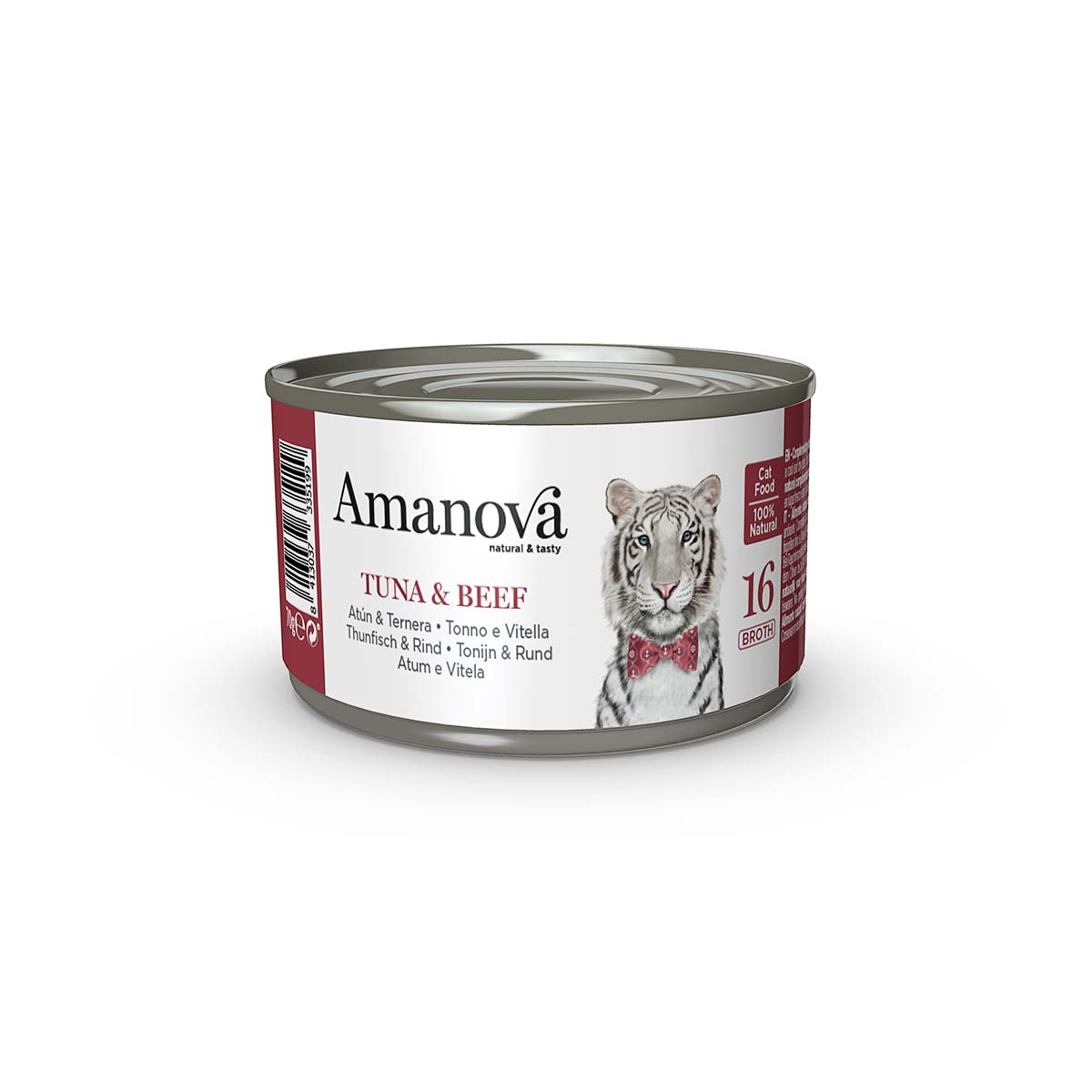 Amanova Blikvoeding Kat Tuna & Beef
