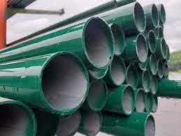 2 3/8" x 8' Post 20 Ga Green
