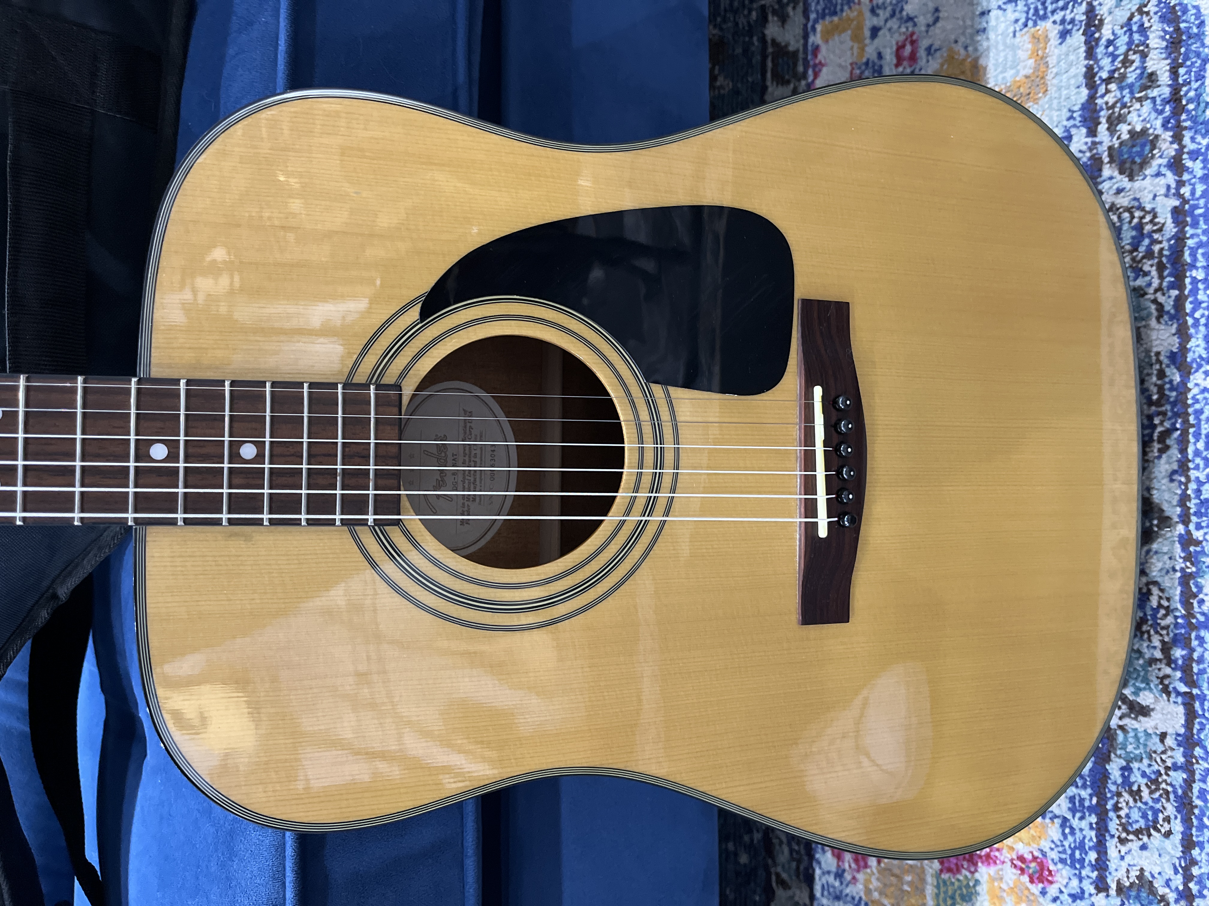 Used Fender Acoustic DG-8 NAT w/bag