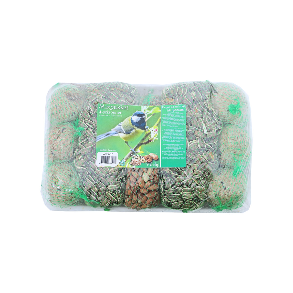 Gebr. De Boon Vogelvoer Mixpakket 9-delig