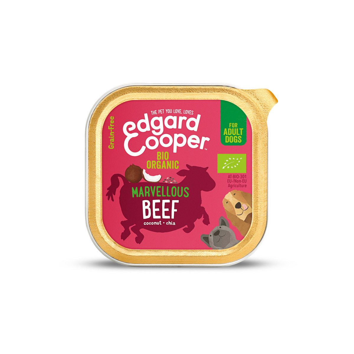 Edgard & Cooper Kuipje Hond Organic Beef Bio