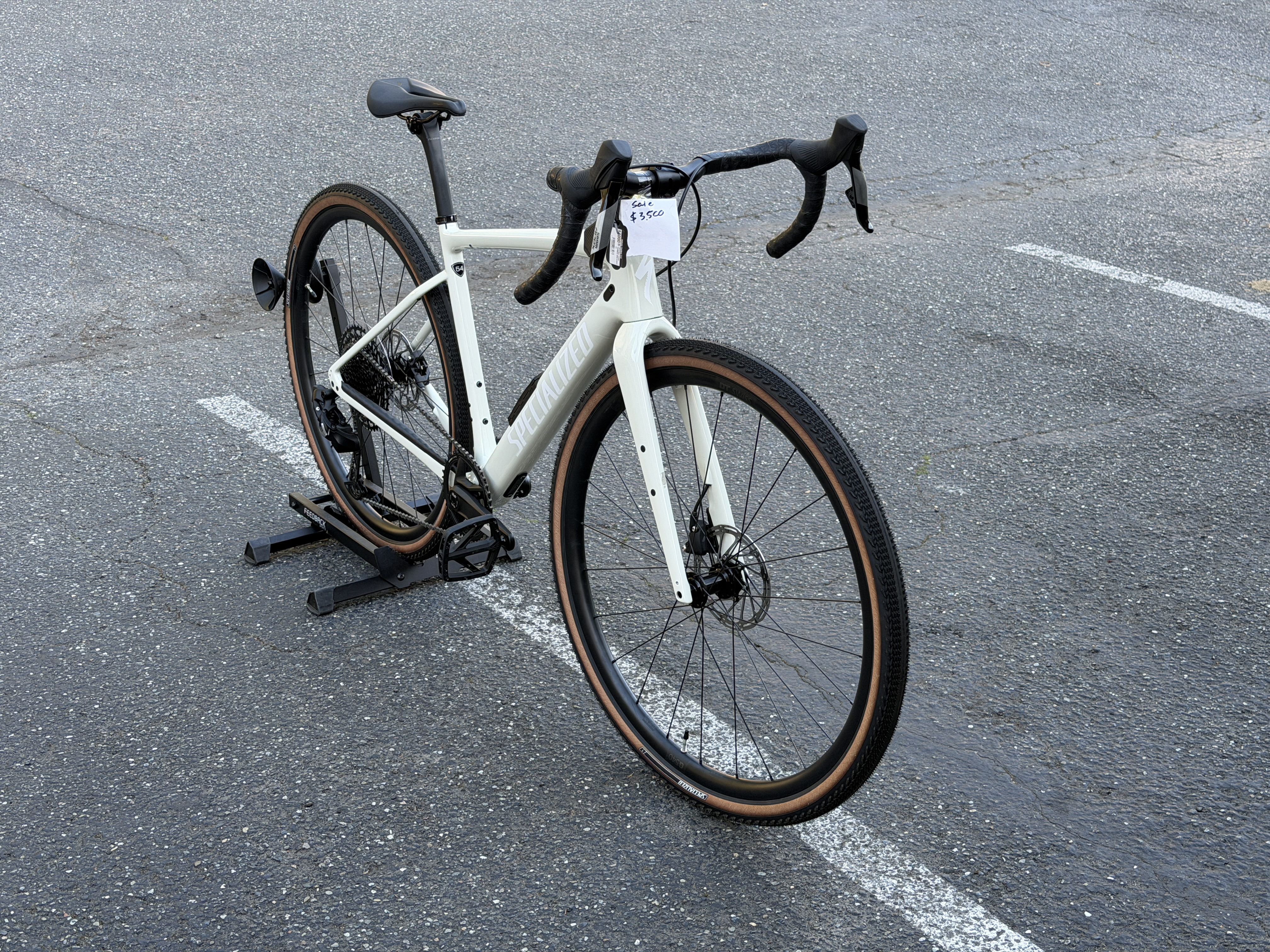 Specialized Diverge Comp Carbon BRCH/WHT 54"