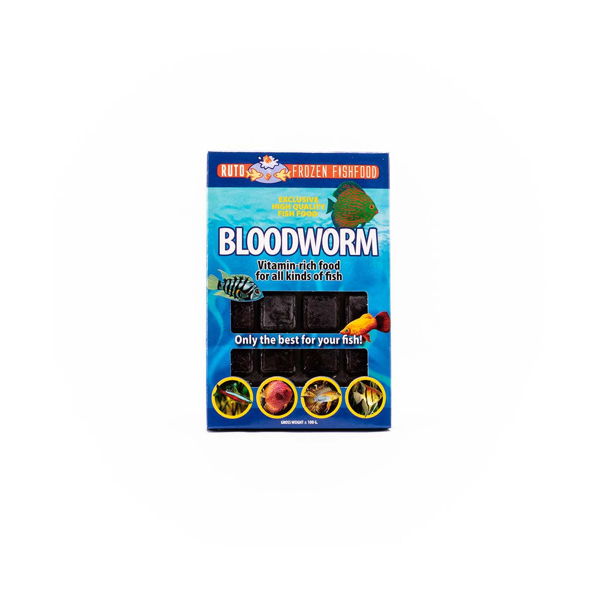 Ruto Frozen Fishfood Red Bloodworm