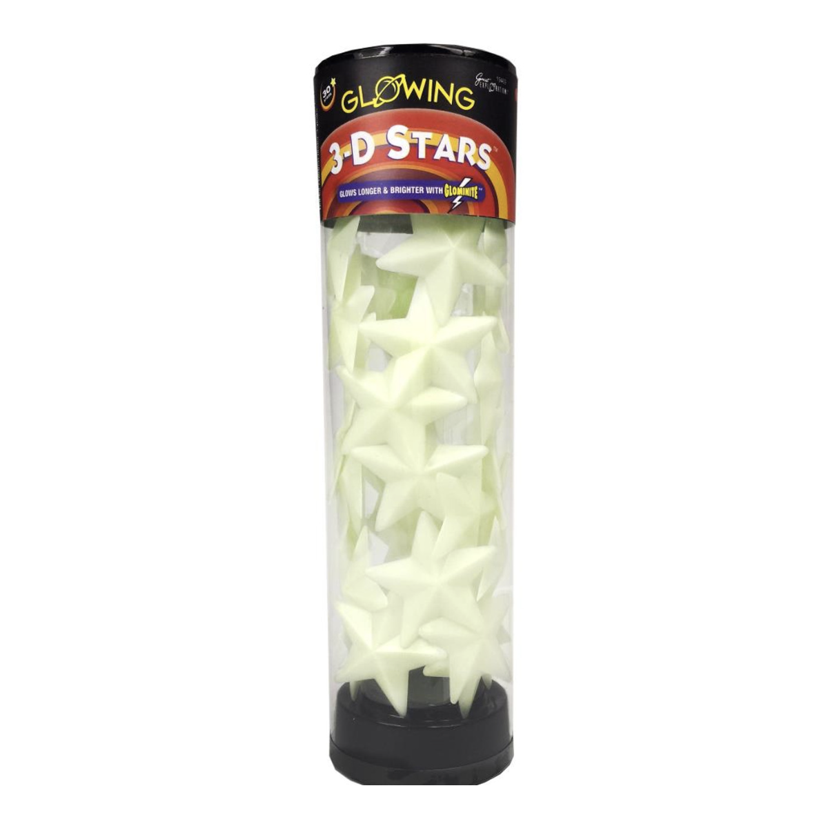 Space Glowing 3D Stars Tube