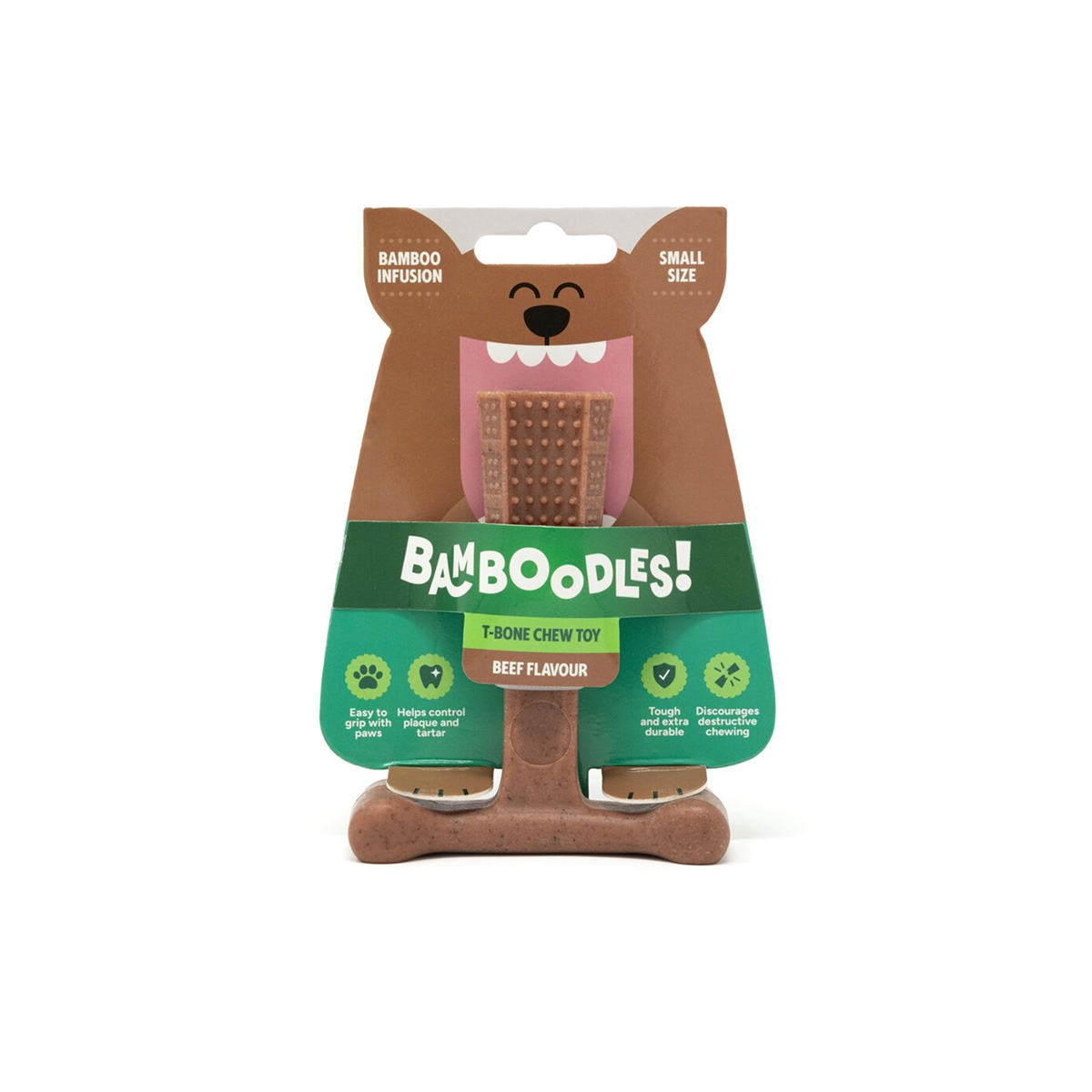 Bamboodles Nylon Hondenkluif Beef