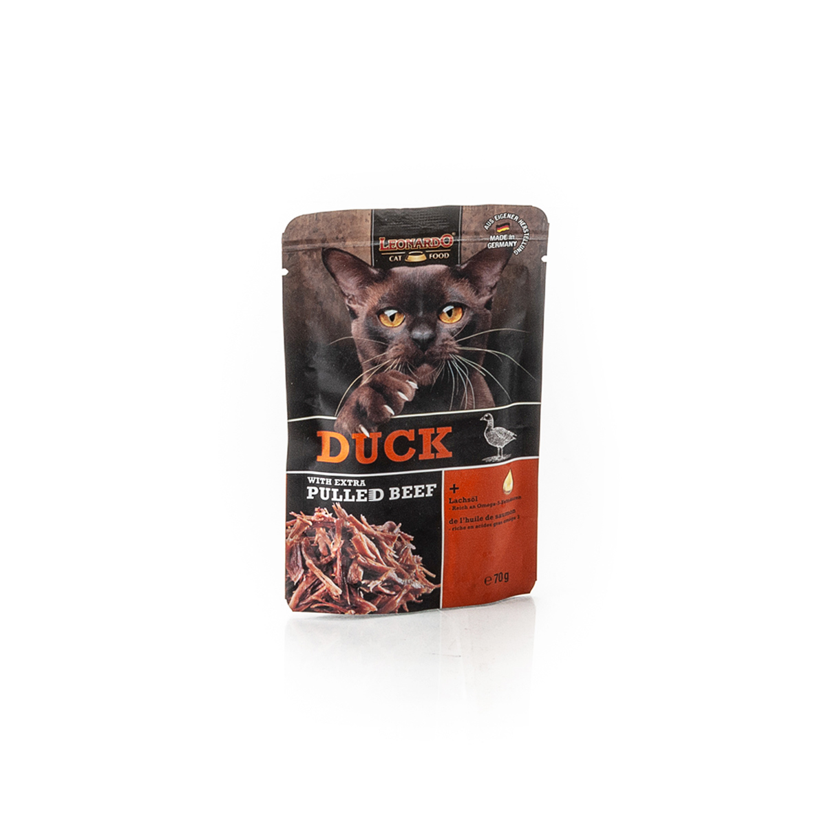 Leonardo Pouch Kat Duck & Pulled Beef