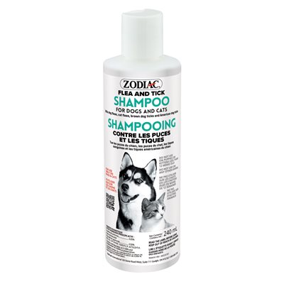 ZODIAC - Anti-Flea &amp; Tick Shampoo, Format: 240ml