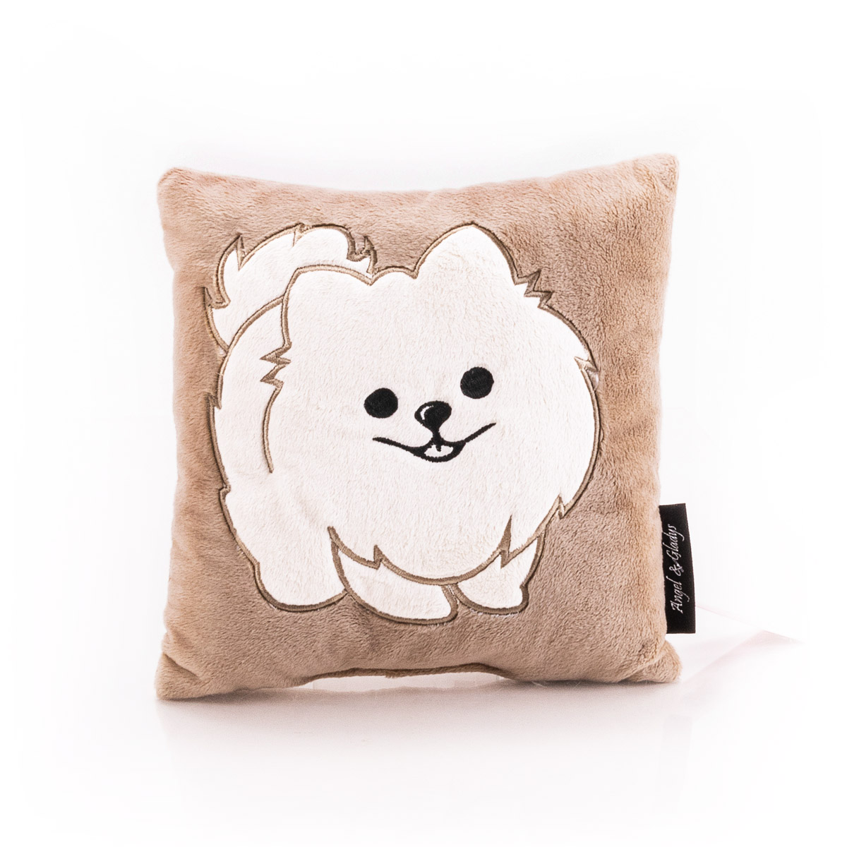 Angel & Gladys Kussen Pom Caramel