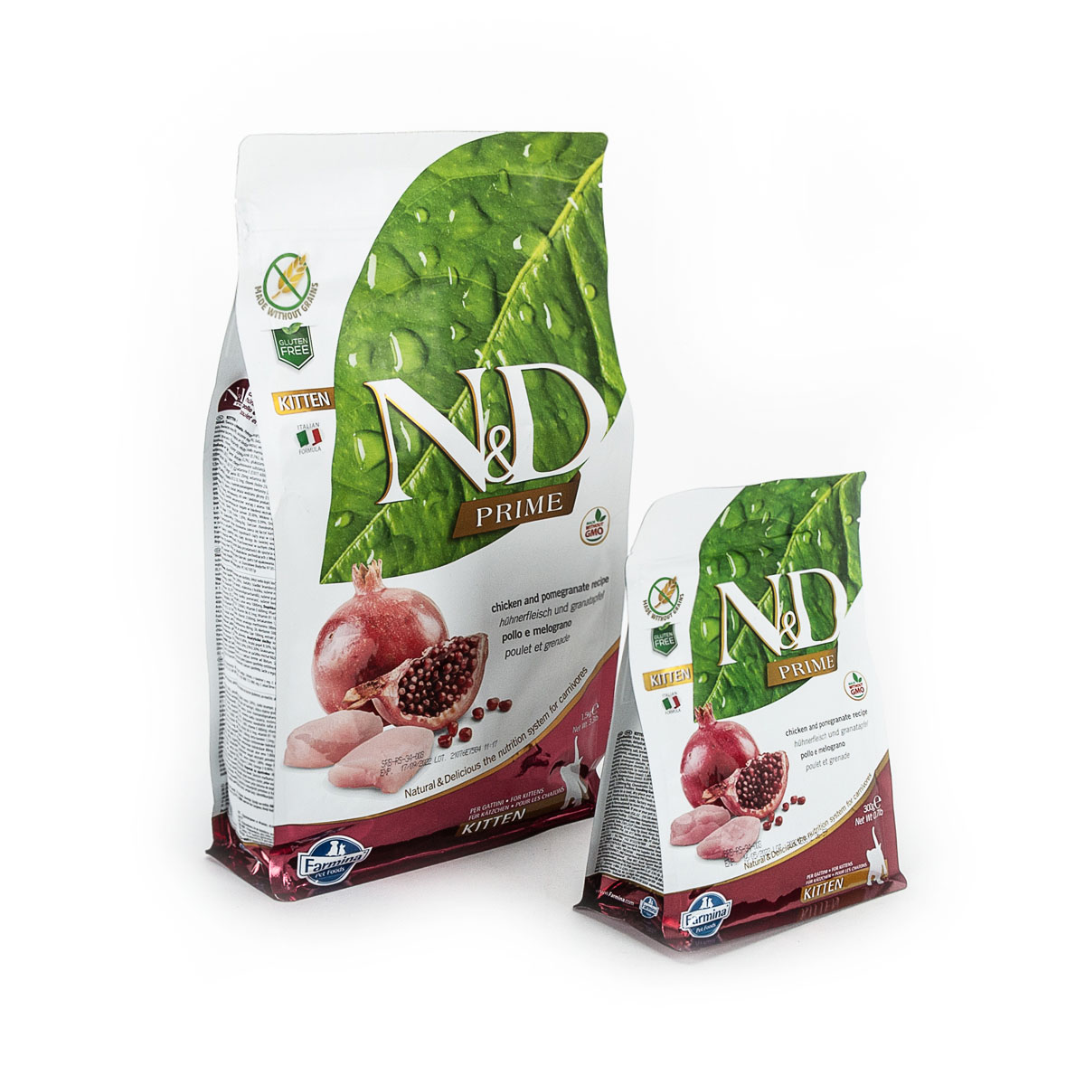 Farmina N&D Prime Kattenvoeding Kip & Granaatappel Kitten