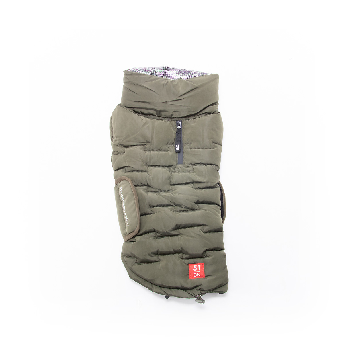 51DN Hondenjas­ Teckel Edge Coat­ Khaki