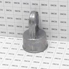 1 7/8" x 1 5/8" Aluminum Loop Cap Galv
