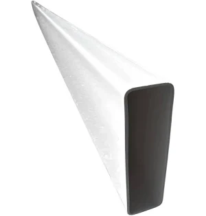 7/8" x 3" x 192" Standard White Picket