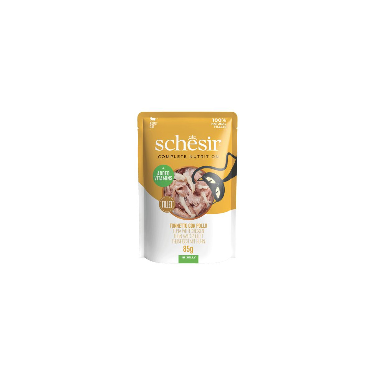 Schesir Pouch Kat Tuna & Chicken