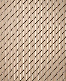 7' Bottom Lock Slat 2" Beige