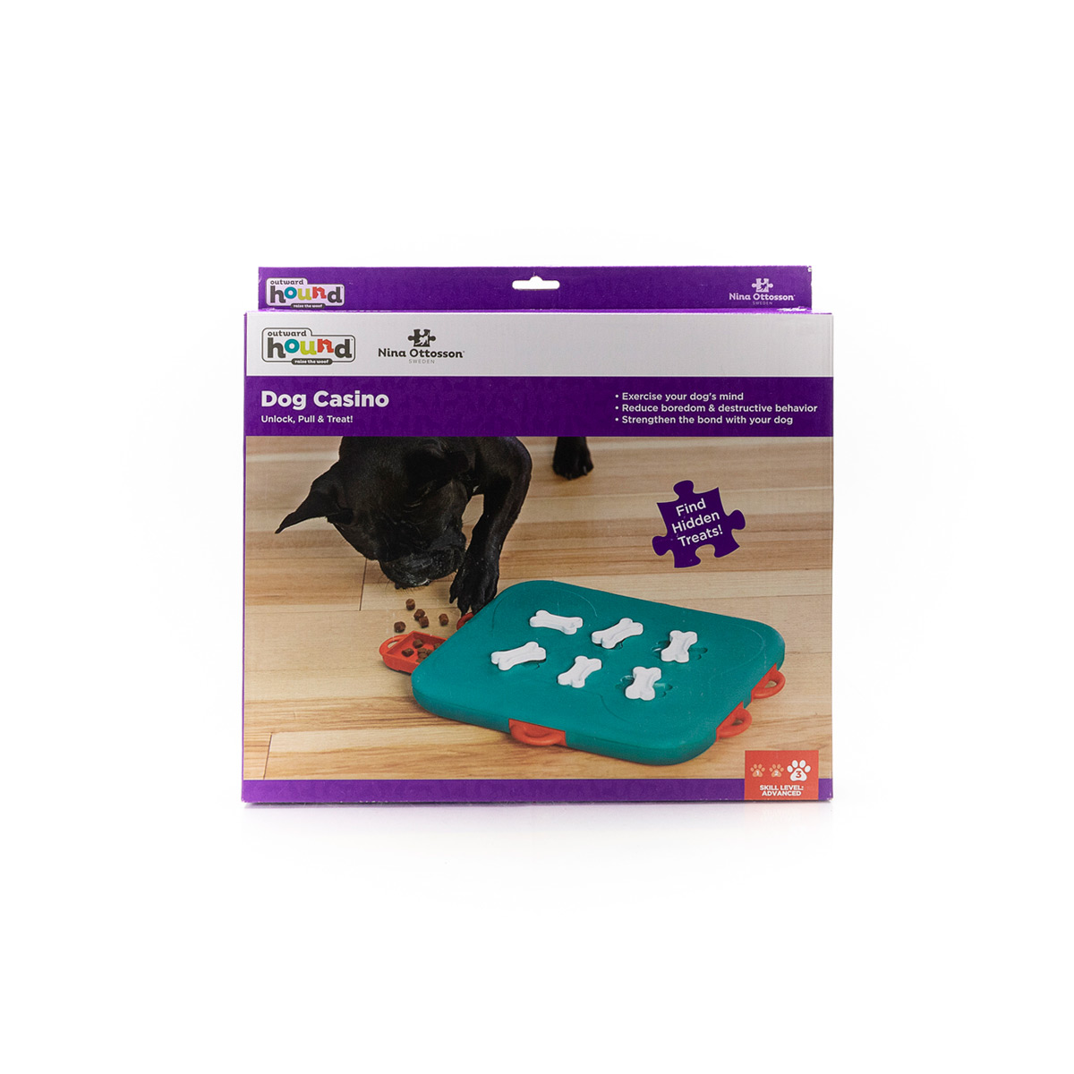 Outward Hound Nina Ottosson Intelligentiespel Dog Casino