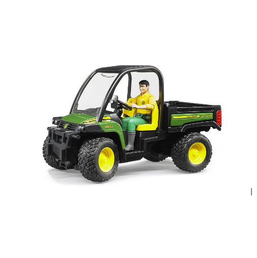 John Deere Gator XUV 855D with driver