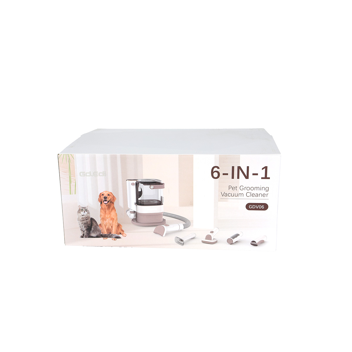 GD.EDI Vachtverzorgingskit Luxe 6-in-1