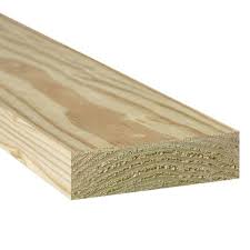 2" x 6" x 8' Pressure Treated Board