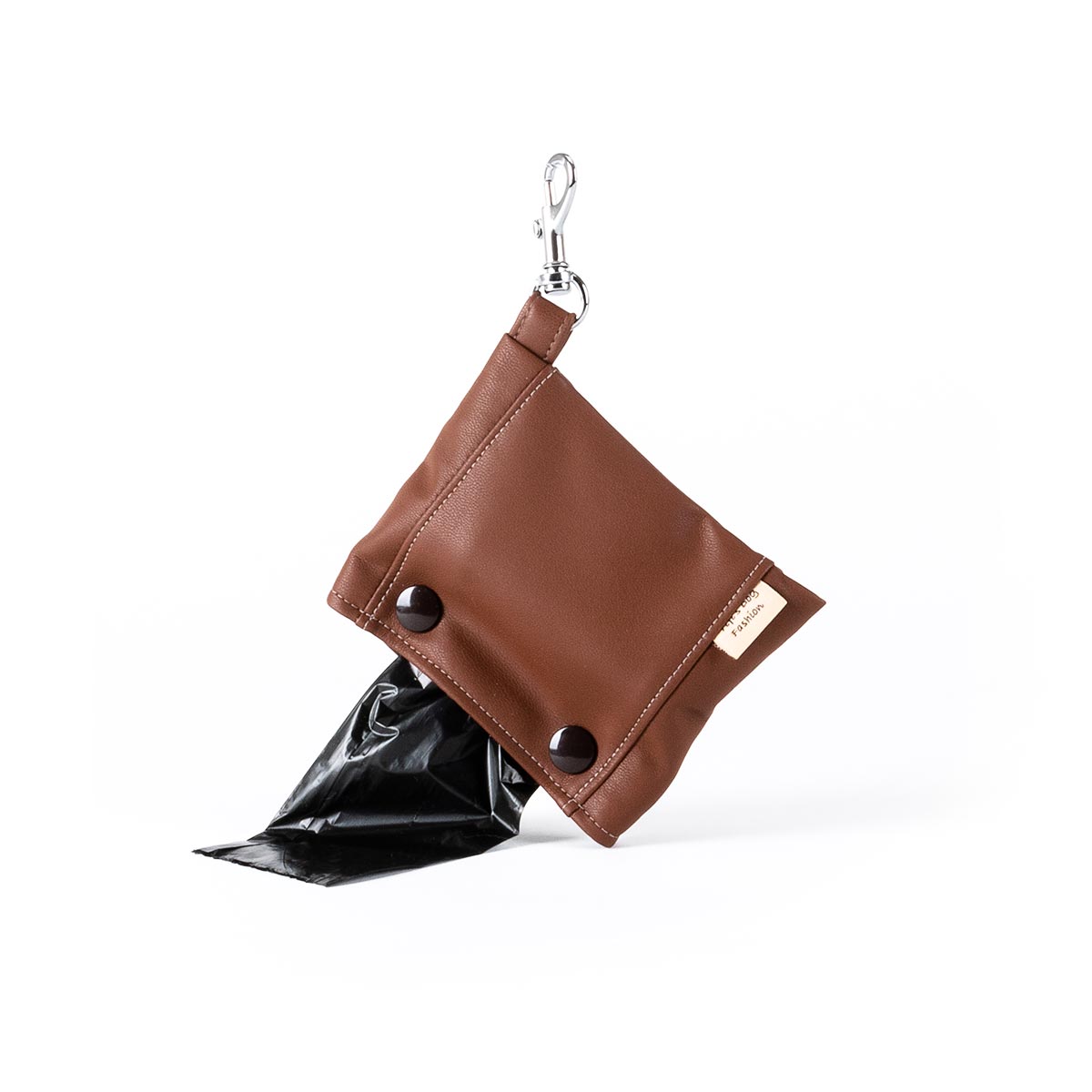 Fifi's Dog Fashion Poepzakhouder Brown Leather