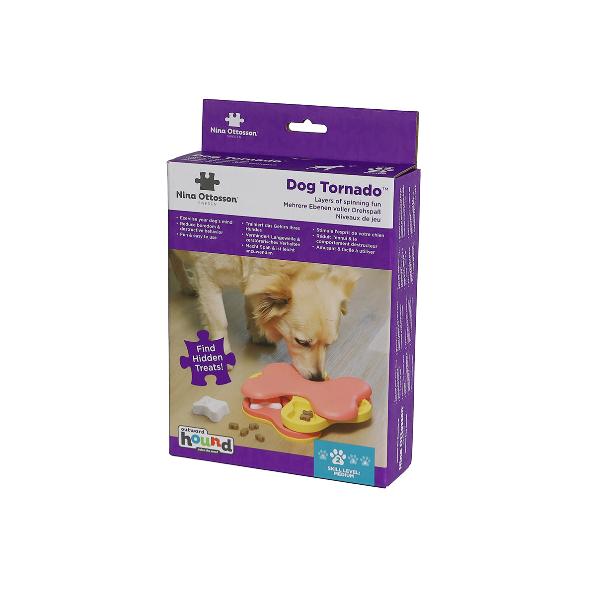 Outward Hound Nina Ottosson Intelligentiespel Dog Tornado Small