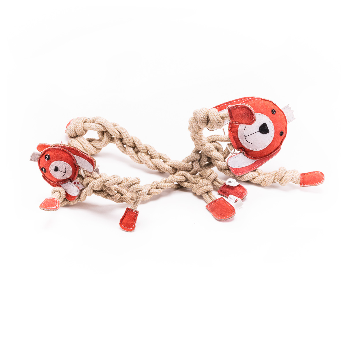 Huggle Hounds Hondenspeelgoed Bitsy Bunny Rope Knottie