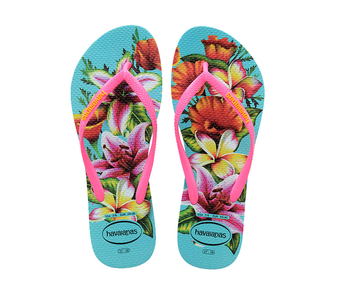floral havaianas