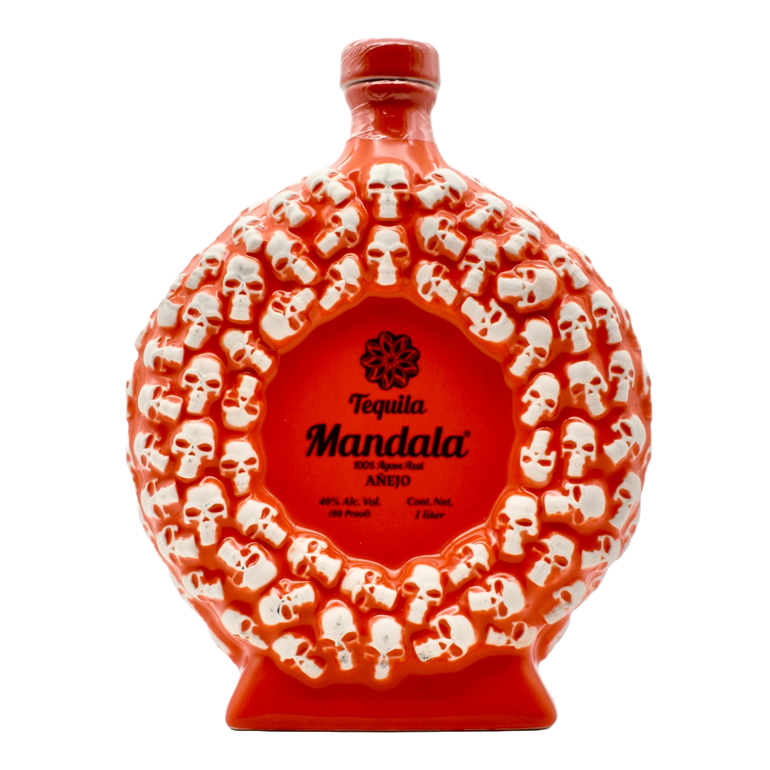 Mandala Tequila Anejo Dia De Muertos Limited Edition 80Proof 1 Ltr