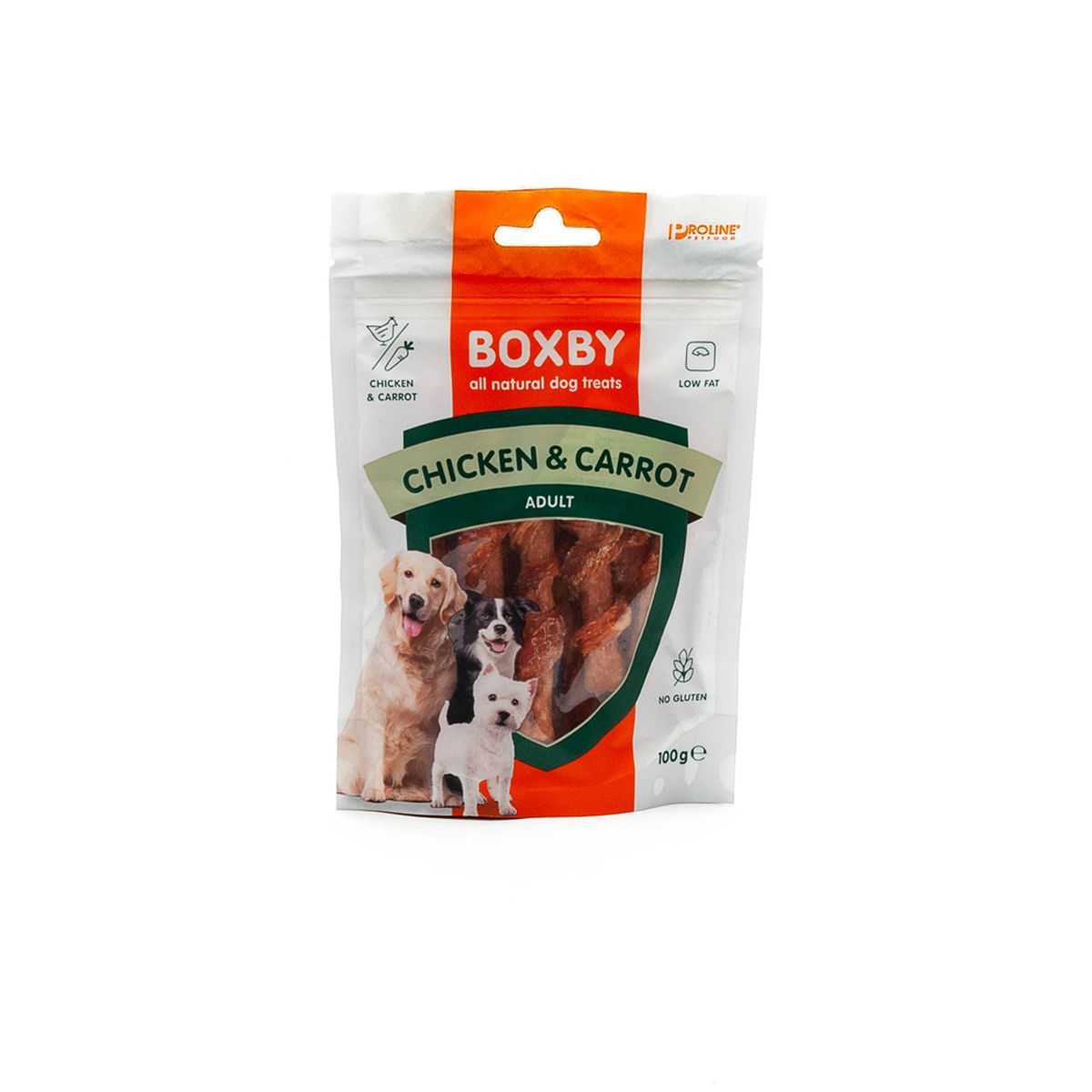 Proline Boxby Hondensnacks Chicken & Carrot Sticks