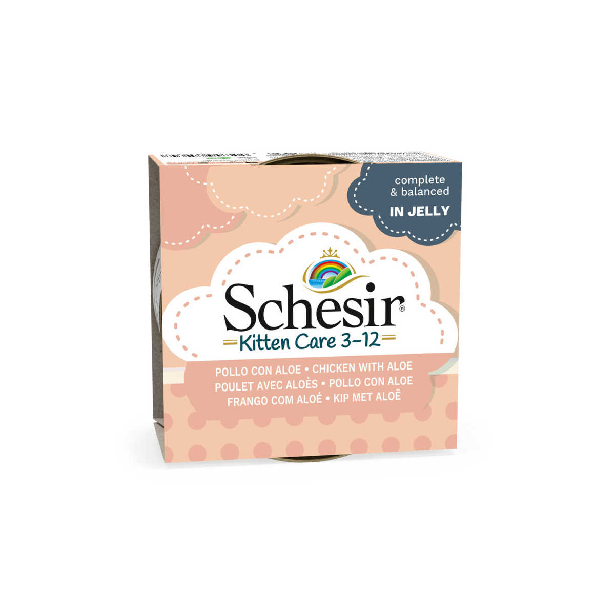 Schesir Blikvoeding Kat Chicken & Aloe Kitten