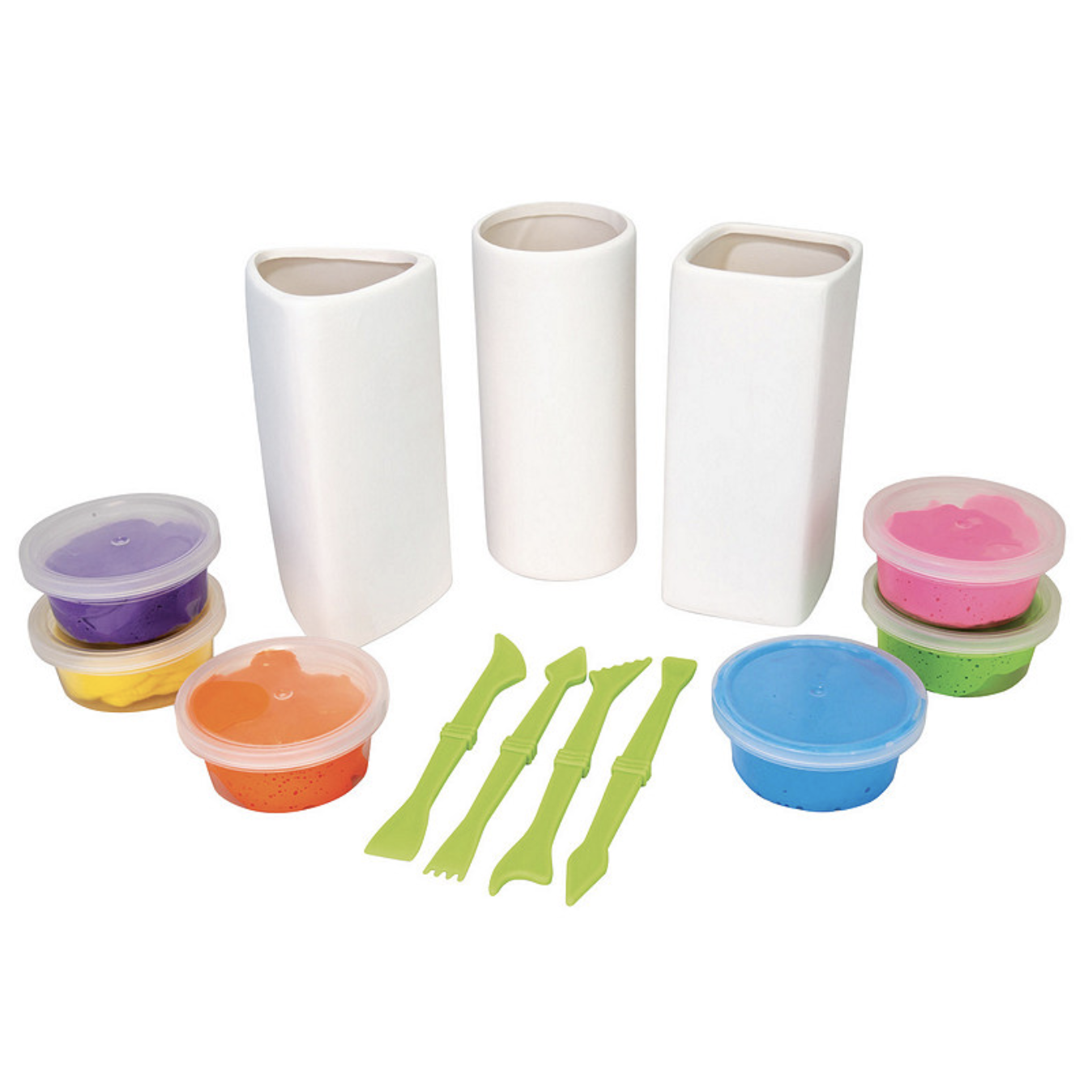 Mindware Clay Magic 14257289 Vases Craft Kit