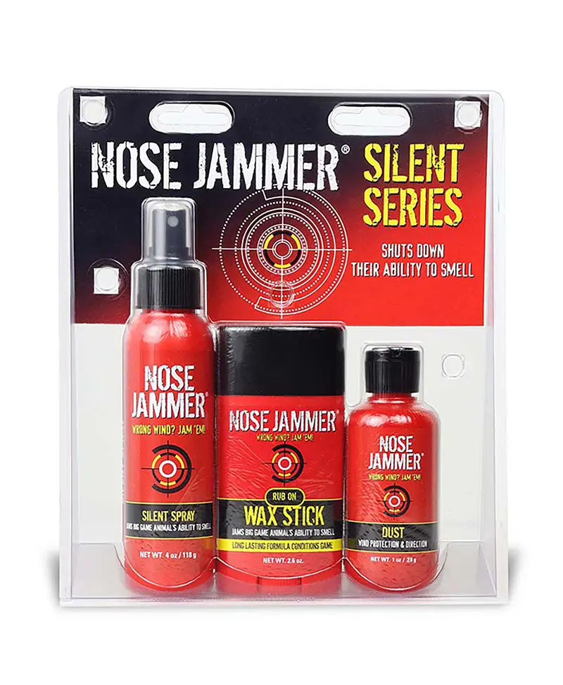 NOSE JAMMER SILENT SERIES COMBO KIT SPRAY/STICK/WIND DUST
