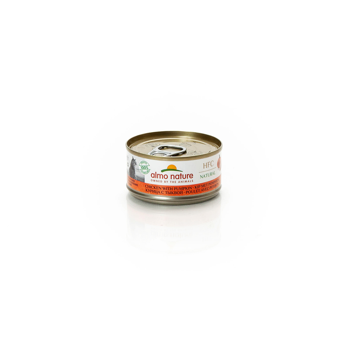 Almo Nature Blikvoeding Kat Kip & Pompoen