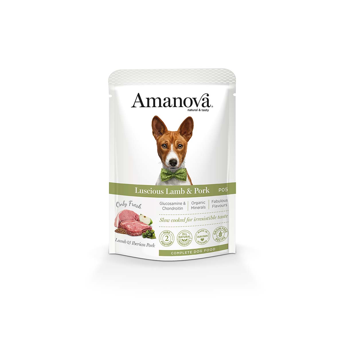 Amanova Pouch Hond Luscious Lamb & Pork