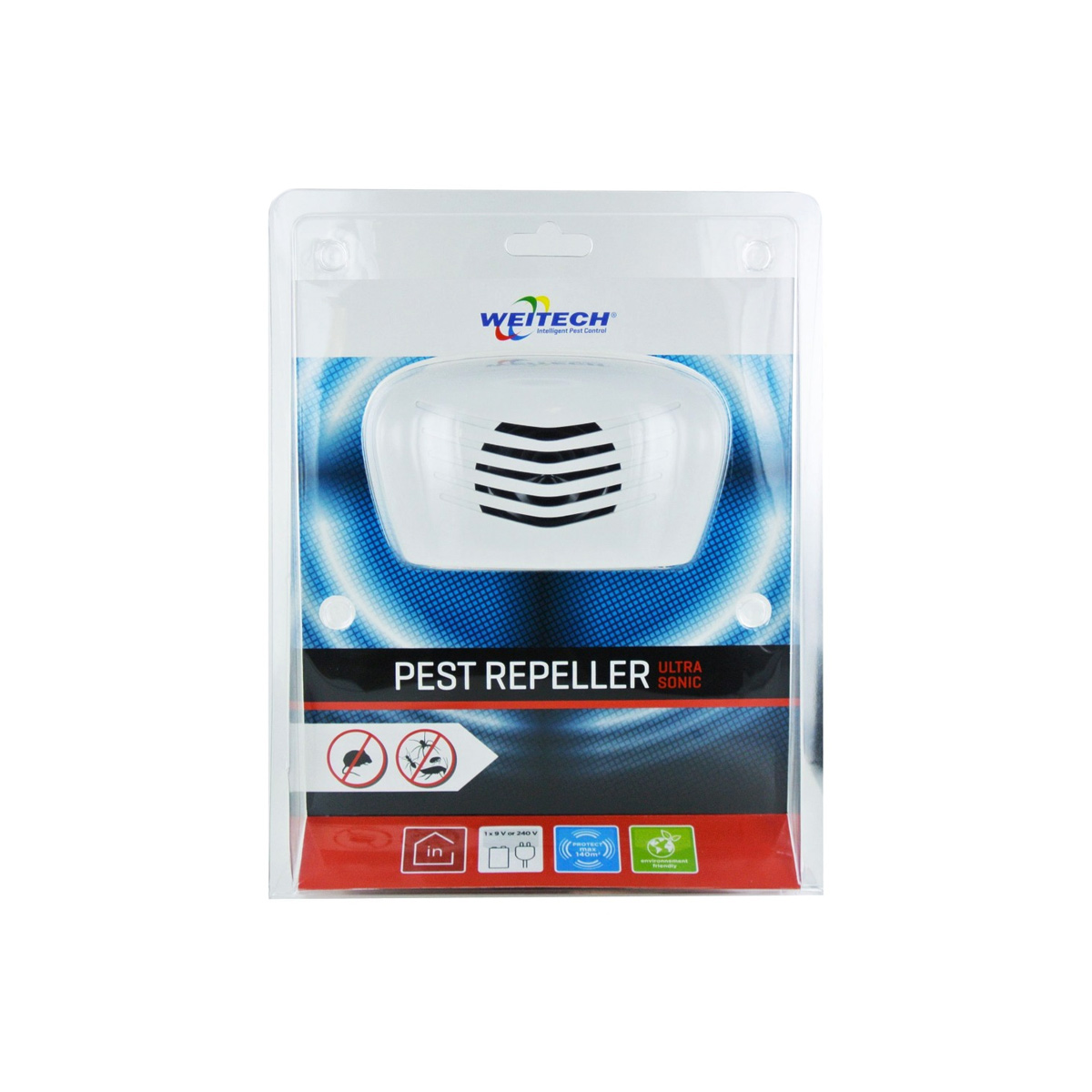 Weitech Pest Repeller Ultrasonic WK220 139m2
