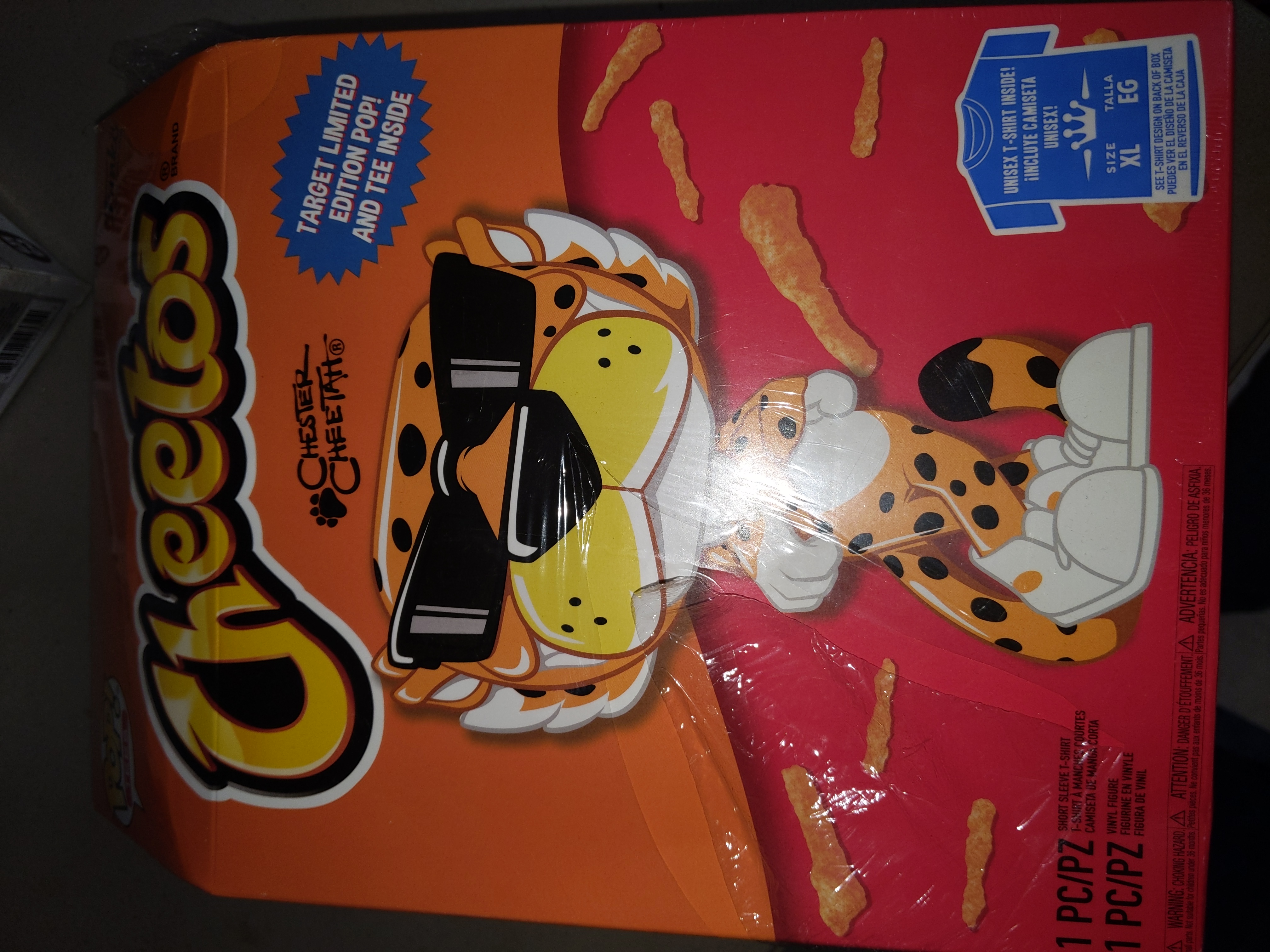 Funko POP! Ad Icons Collectors Box: Cheetos - Chester Cheetah Glow POP! & Tee XL 889698464857 | eBay