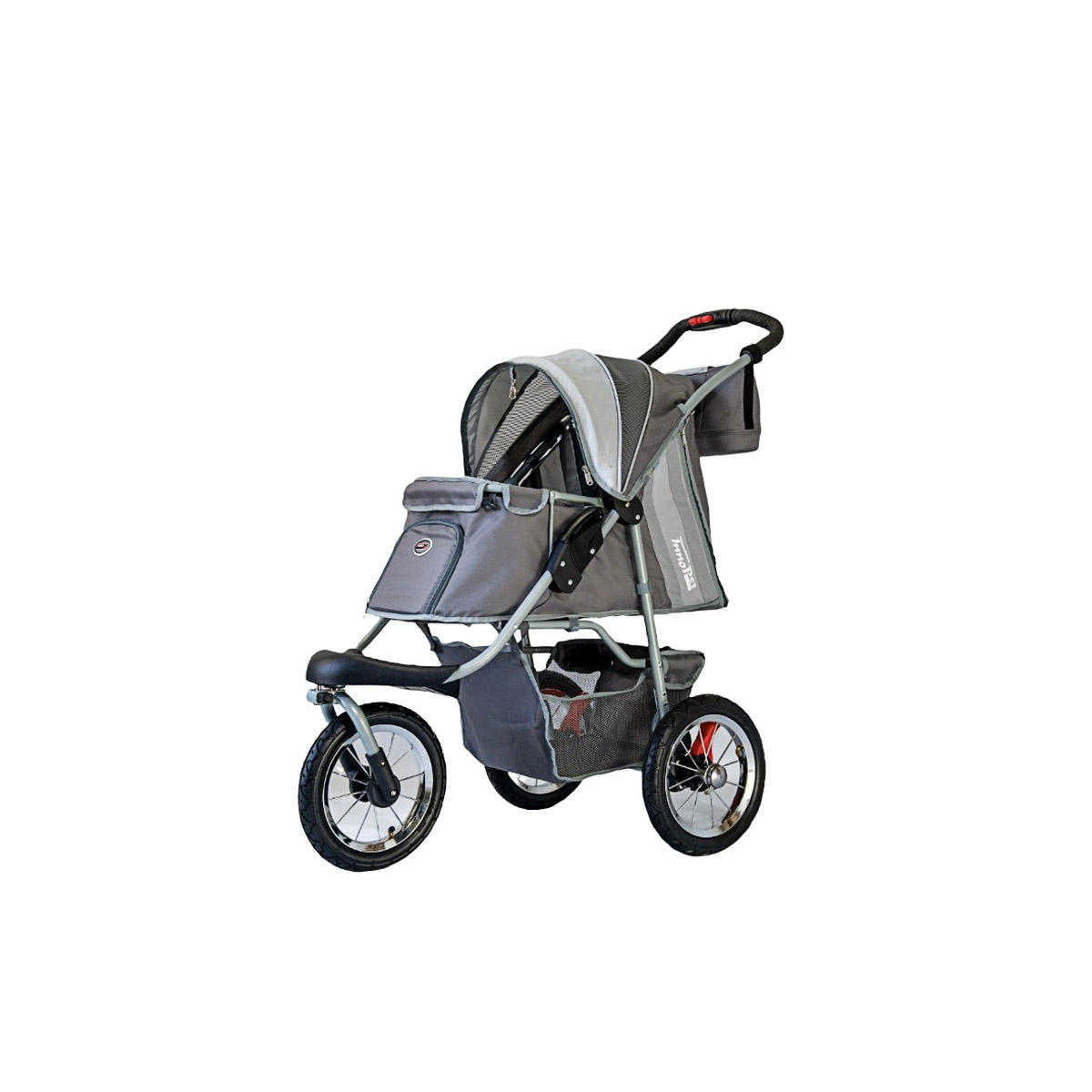 Innopet Hondenbuggy Comfort Luchtbanden Grey