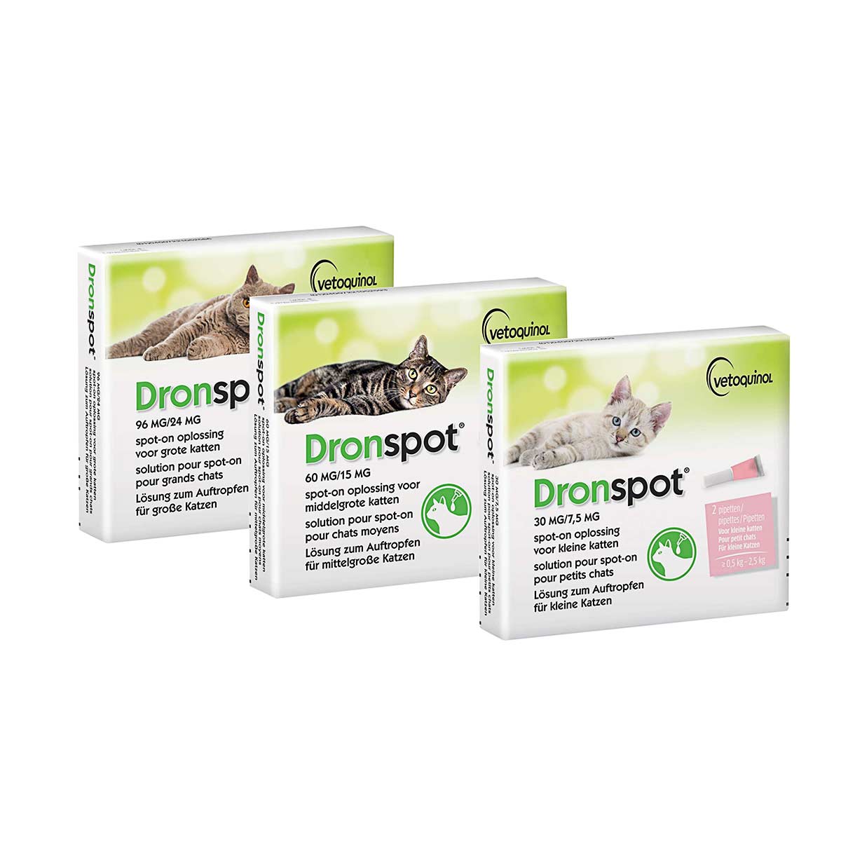 Dronspot Ontwormingspippetten Kat