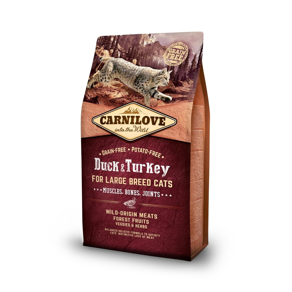 Carnilove Kattenvoeding Duck & Turkey Large Breed
