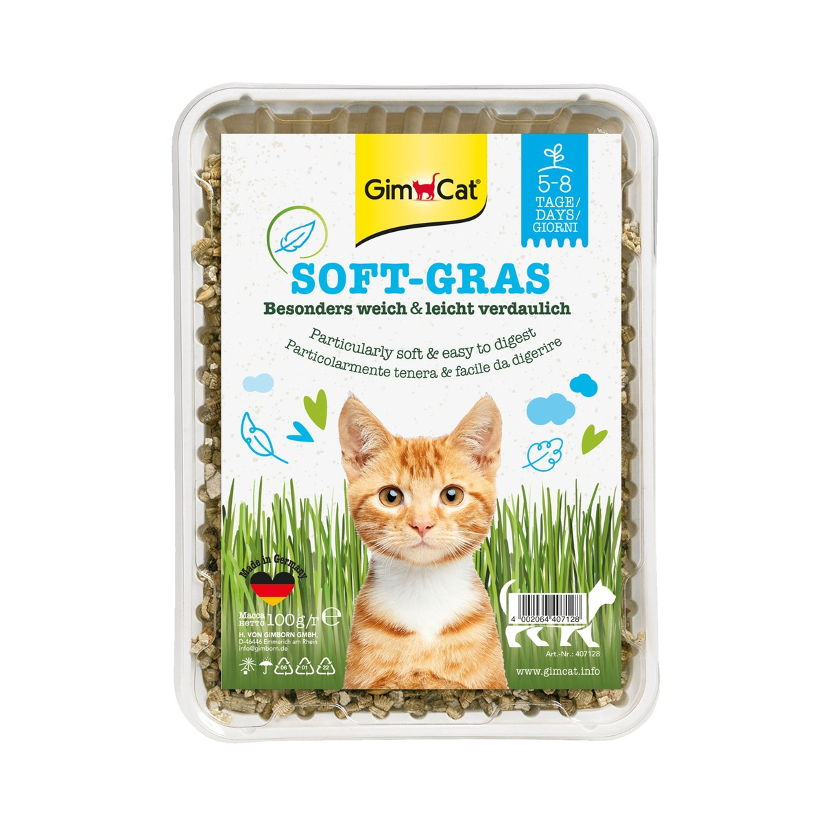 Gimcat Kattengras Soft Gras