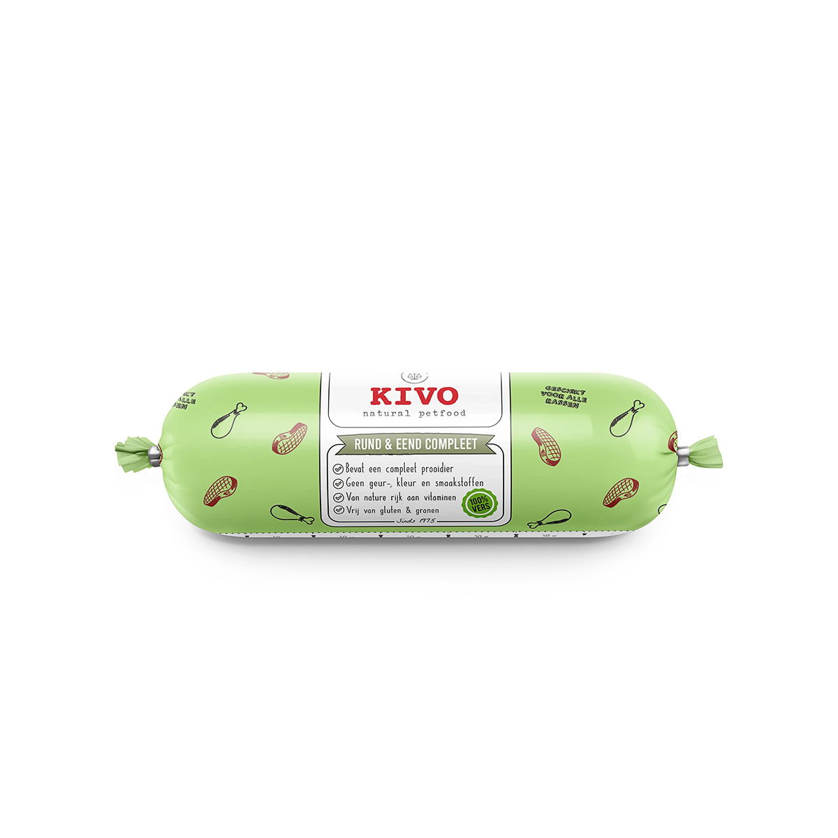 Kivo Vers Vlees Rund & Eend