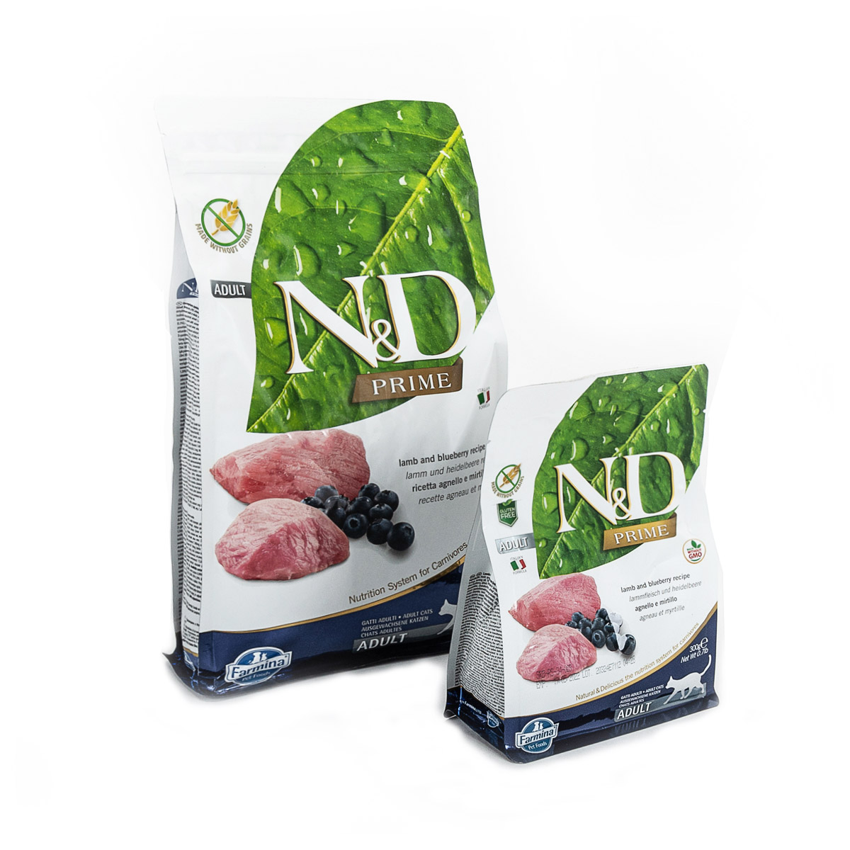 Farmina N&D Prime Kattenvoeding Lam & Bosbes
