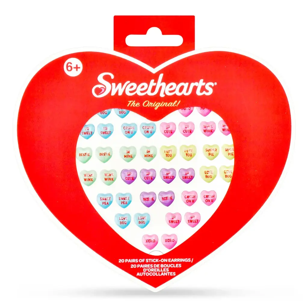 Sweetheart Stick-on Earrings | iScream