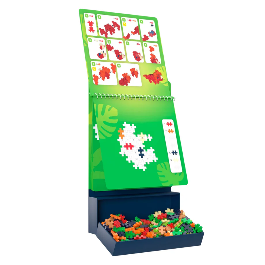 PLUS-PLUS® Puzzle by Number® Activity Pad - Dinosaurs