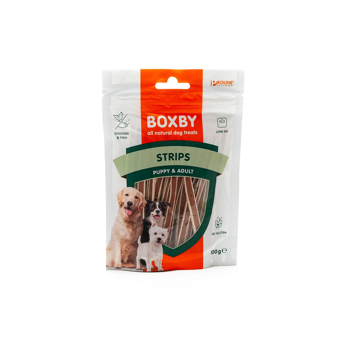 Proline Boxby Hondensnacks Strips